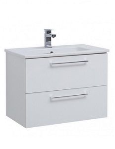 Dreja мебель для ванной GIO 80 белый глянец