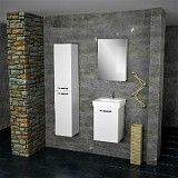 Мебель для ванной комнаты Dreja eco Almi 50, белый лак