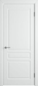 Дверь ВФД "Стокгольм" 56ДГ Белая эмаль