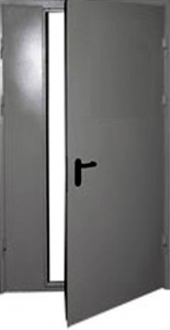 Дверь противопожарная КОНТУР-С ДП-2-60 (EI-60) светло-серый