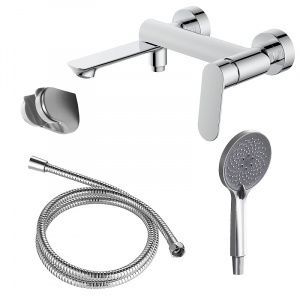 Смеситель для ванны Azario Аланти с ручным душем, хром (AZ-K3032)