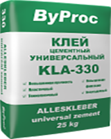 ByProc КLА-330 Клей цементный универсальный
