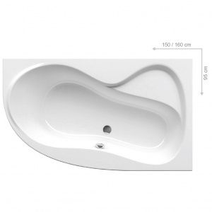Акриловая ванна Ravak Rosa 95 160x95 P C581000000 (правая)