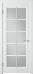 Дверь ВФД 57ДО Гланта белая эмаль