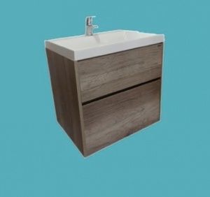 Афина мебель для ванной комнаты Прима 80-2  дуб каньон