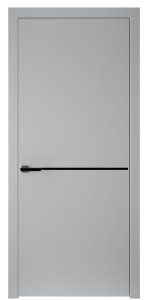 Дверь Flat H1 эмаль Светло-серый