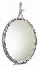 Зеркало AQUANIKA Country 570х770мм в обрамлении из джутовой веревки AQC5777RU14
