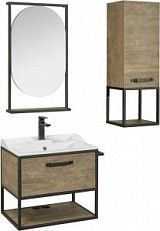 Акватон мебель для ванной Лофт Фабрик 65 дуб кантри