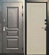 Дверь стальная Промет Термо Винтер 100 Серебро/Белоснежный ясень